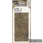 Маска Tim Holtz  - Stampers Annon Layered Stencil 4.125&quot;X8.5&quot; - Mosaic - Мозаика - ScrapUA.com