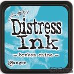 Штемпельная подушка Ranger - Distress Mini Ink Pad - Broken China - ScrapUA.com