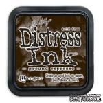 Штемпельная подушка Ranger Distress Ink Pad - August - Ground Espresso - ScrapUA.com