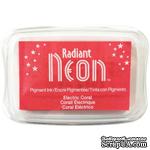 Чернила Tsukineko Radiant Neon Ink Pad - Electric Coral - ScrapUA.com