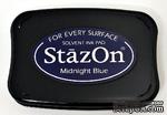Перманентные чернила Tsukineko - StazOn Pads Midnight Blue - ScrapUA.com