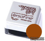 Пигментные быстросохнущие чернила Tsukineko - VersaFine 1in Cube Pads Vintage Sepia - ScrapUA.com