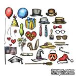 Лезвия Sizzix - Tim Holtz Alterations - Thinlits Die Set - 33 Pack - Bird Things - ScrapUA.com