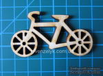Деревянное украшение от Вензелик - Велосипед, фанера толщиной 0,4 см - ScrapUA.com