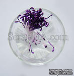 Перламутровые тычинки, цвет фиолетовый, 25 веточек (50 тычинок) - ScrapUA.com