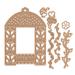 Нож для вырубки от Spellbinders - Victorian Garden Floral Gazebo - ScrapUA.com