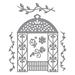 Нож для вырубки от Spellbinders - Victorian Garden Floral Gazebo - ScrapUA.com